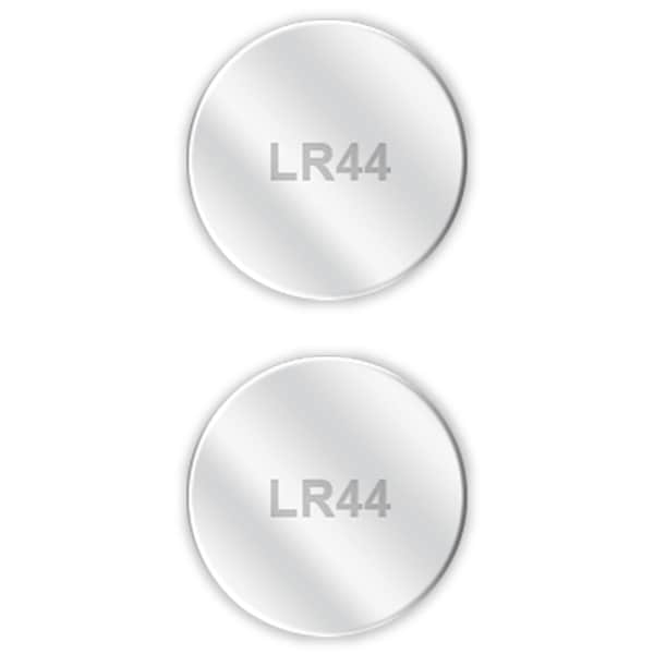 Power Up! Batteries Button Cell Alkaline AG13 1.5v, PK 2 - 031-11171
