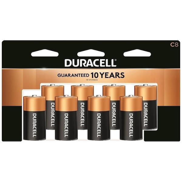 Duracell Battery, 15 V Battery, C Battery, Alkaline, Manganese Dioxide - MN14R8DWZ17