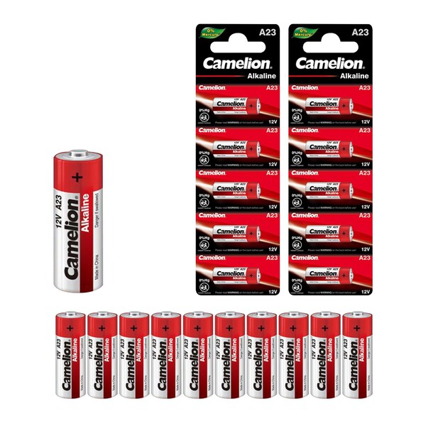 Camelion A23 12V Alkaline Specialty Battery 10PK - A23-BP5-2