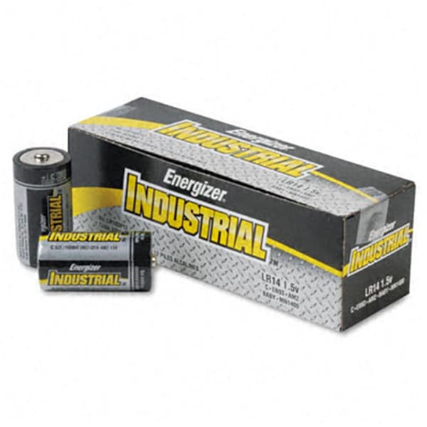 Energizer Industrial Alkaline Batteries- C- 12 Batteries/Box - EN30679