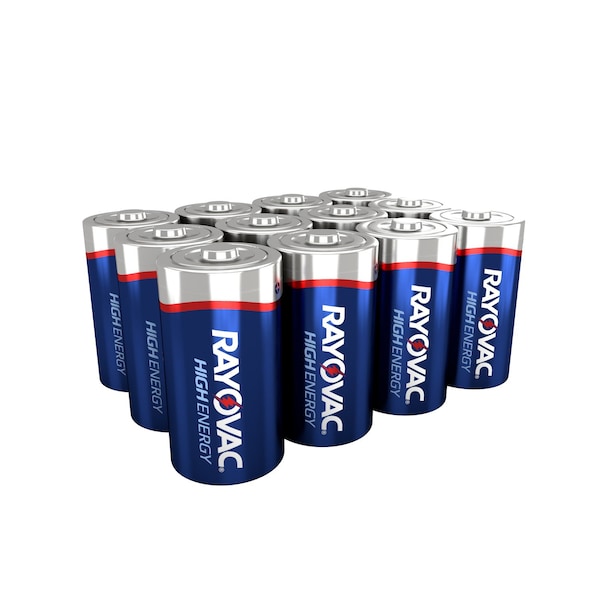 Rayovac Rayovac High Energy D Alkaline Batteries 12 pk Clamshell - 813-12PPK
