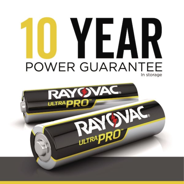 Rayovac Alkaline Battery, AA 1.5 V 24 PK - ALAA-24PPJ