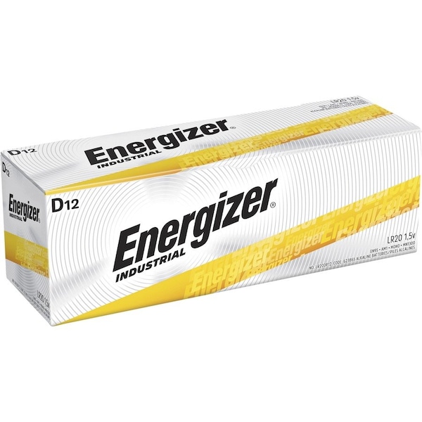 Eveready Alkaline Battery, D 1.5V DC 12 PK - EVEEN95