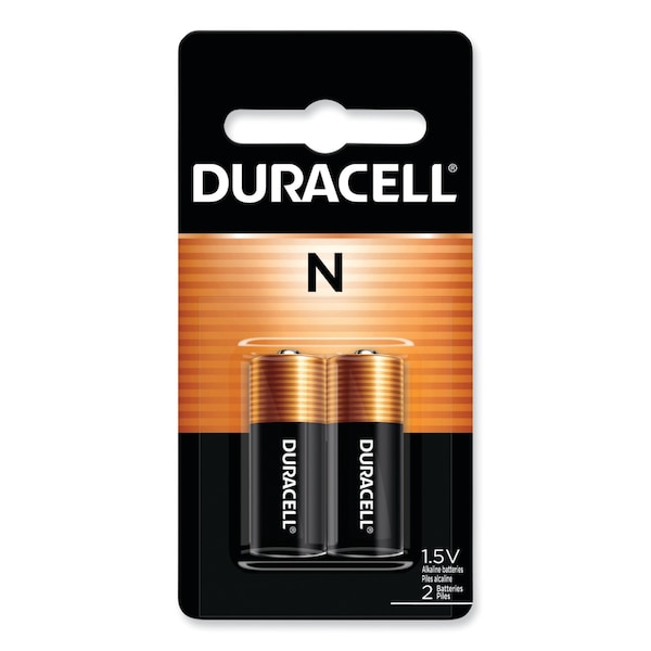 Duracell Duracell Security Alkaline 12V Photo N Battery - MN9100 - For Camera - N - 1.5 V DC - 2 / Pack - MN9100B2PK