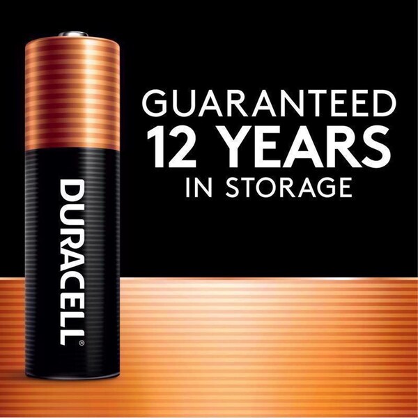 Duracell Alkaline Battery, AA 1.5V DC 1 PK - MN1500B4Z