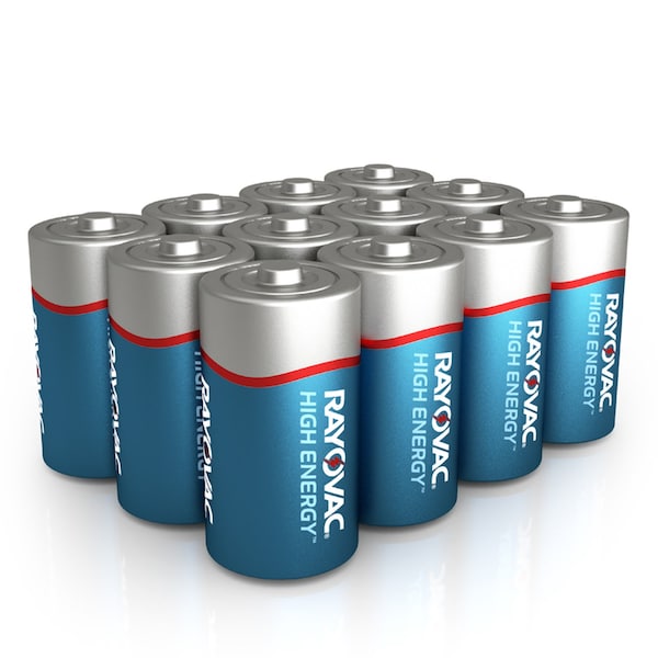 Rayovac Rayovac High Energy C Alkaline Batteries 12 pk Clamshell - 814-12PPK