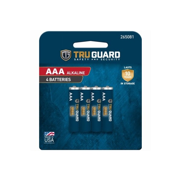 Ningbo Battery & Electrical Ap TG 4PK AAA Alk Battery - TV824-4B