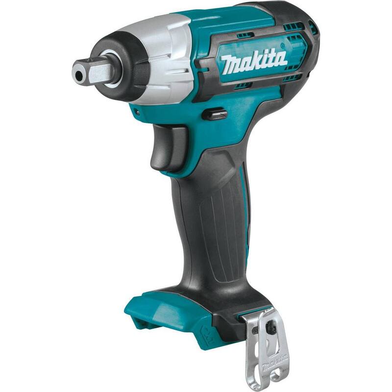 Llave de impacto inalámbrica Makita 12V max CXT de ion de litio de 1/2 pulgada, solo herramienta - WT03Z