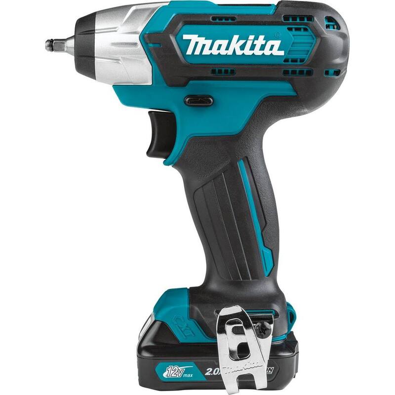 Kit de Llave de Impacto Inalámbrica de 1/4 de pulgada de 12V max CXT 2.0 Ah de Ion de Litio - WT04R1