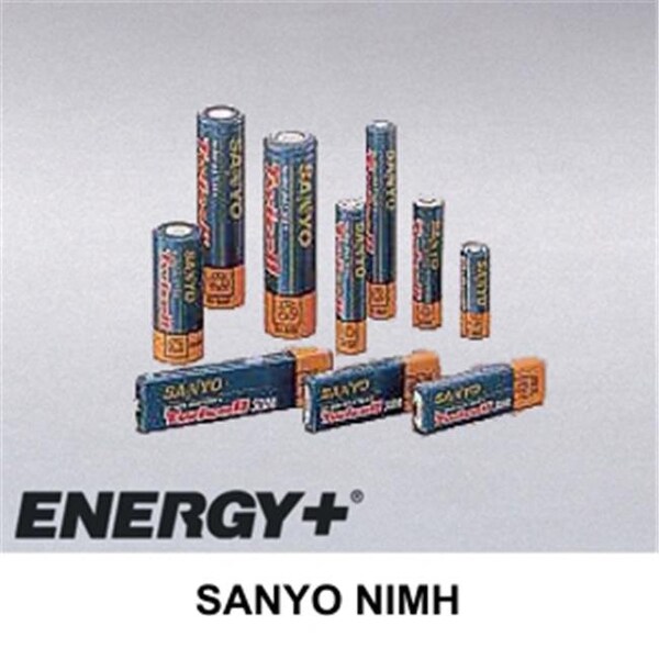 Fedco Batteries FedCo Batteries Compatible with  Sanyo HR-AU 1.2V 2700mAh A Sanyo Nickel Metal Hydride Battery For Industrial Applications - HR-AU