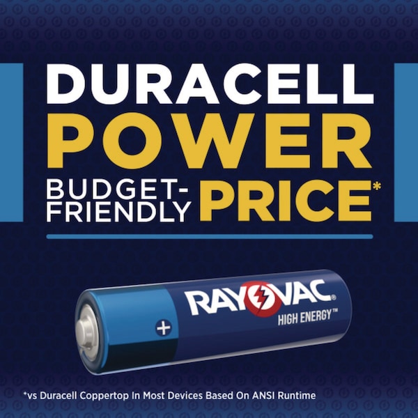 Rayovac Rayovac High Energy Alkaline Battery, AA 1.5V DC 36 PK - 81536PPK
