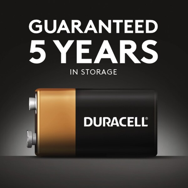 Duracell Duracell Coppertop 9-Volt Alkaline Batteries 1 pk Carded - MN1604BZ
