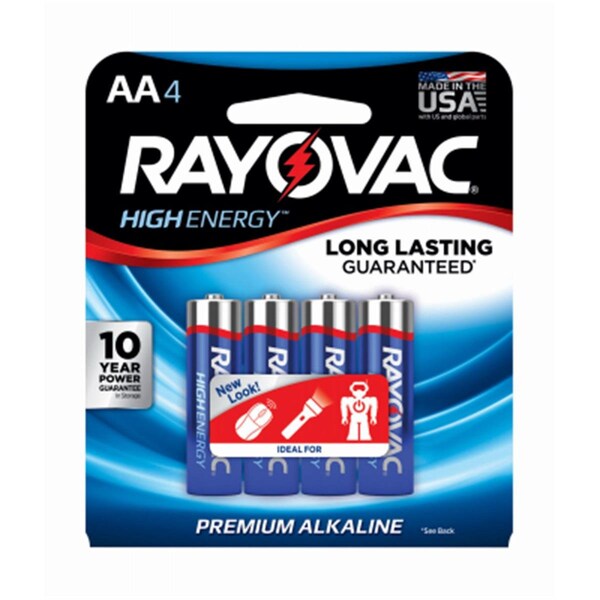 Homeopet Solutions AA Alkaline Batteries, 4PK - 182541