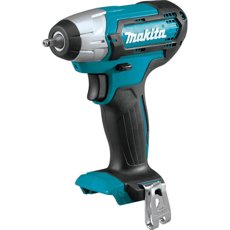 Llave de impacto inalámbrica de iones de litio Makita 12V max CXT de 1/4 de pulgada (sin herramienta) - WT04Z