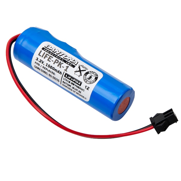 Dantona Solar Light Battery, LIFE-PK-1 - LIFE-PK-1