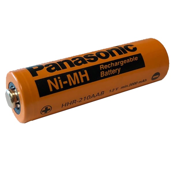 Panasonic 1.2V 2000mAh AA NiMH Battery HHR-210AA/B HHR-210AAB HHR210AAC4B - HHR-210AAB