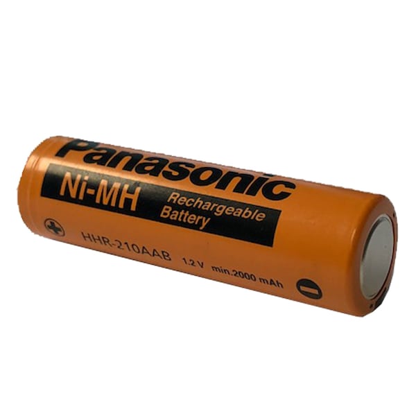 Panasonic 1.2V 2000mAh AA NiMH Battery HHR-210AA/B HHR-210AAB HHR210AAC4B - HHR-210AAB