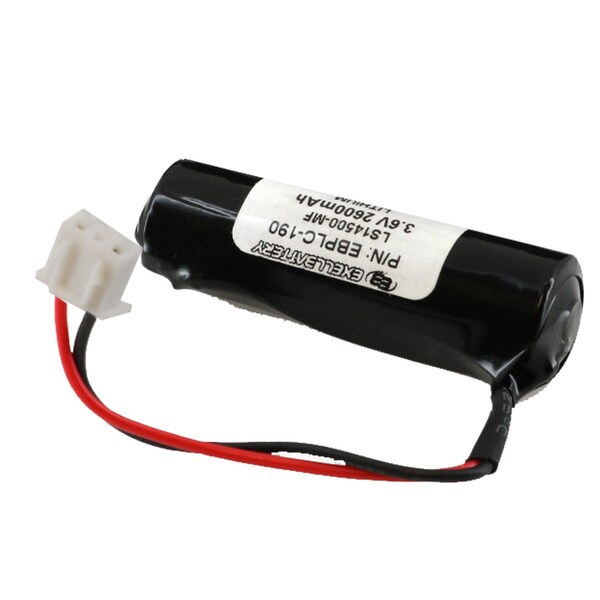 Exell Battery 3.6V Lithium PLC Computer Backup Battery Replaces Dantona COMP-190 - EBPLC-190
