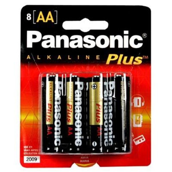 Abacus AM3PA8B Alkaline Plus AA Battery, 8PK - AB839407