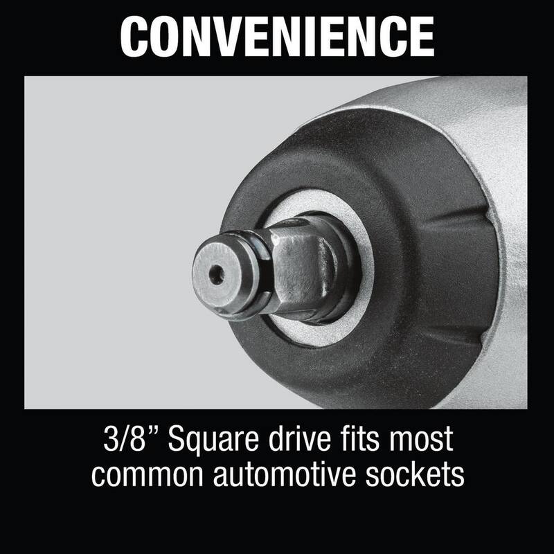 Llave de impacto inalámbrica sin escobillas de litio Makita 12V max CXT de 3/8 pulg. sq. Drive, solo herramienta - WT05Z