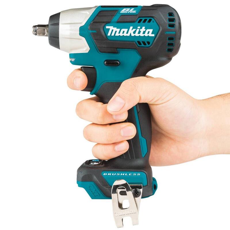 Llave de impacto inalámbrica sin escobillas de litio Makita 12V max CXT de 3/8 pulg. sq. Drive, solo herramienta - WT05Z