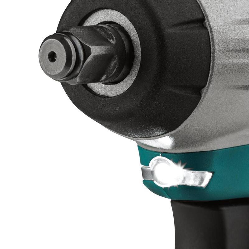 Llave de impacto inalámbrica sin escobillas de litio Makita 12V max CXT de 3/8 pulg. sq. Drive, solo herramienta - WT05Z