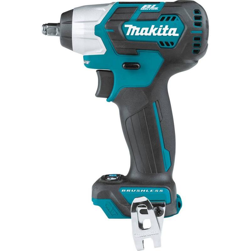 Llave de impacto inalámbrica sin escobillas de litio Makita 12V max CXT de 3/8 pulg. sq. Drive, solo herramienta - WT05Z