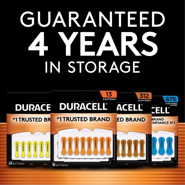 Duracell Duracell Zinc Hearing Aid Battery - For Hearing Aid - 6 - DA10B8