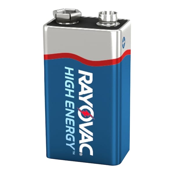 Rayovac Rayovac High Energy 9-Volt Alkaline Batteries 2 pk Carded - A1604-2T