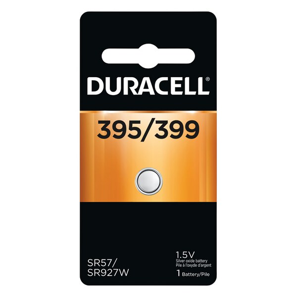 Duracell Duracell Silver Oxide 395/399 1.5 V 55 mAh Electronic/Watch Battery 1 pk - D395/399PK