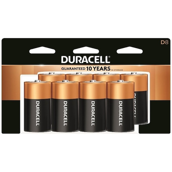 Duracell Battery, 15 V Battery, D Battery, Alkaline, Manganese Dioxide - 4133393364