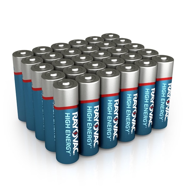 Rayovac Rayovac High Energy AA Alkaline Batteries 30 pk Clamshell - 815-30PPTK