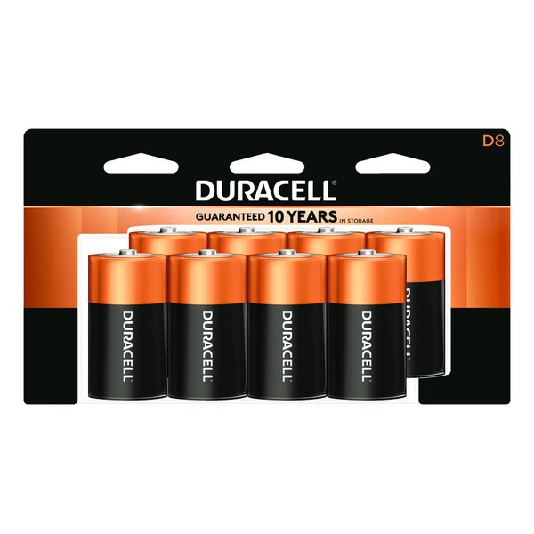 Duracell Duracell Coppertop D Alkaline Batteries 8 pk Carded - MN13R8DWZ0017