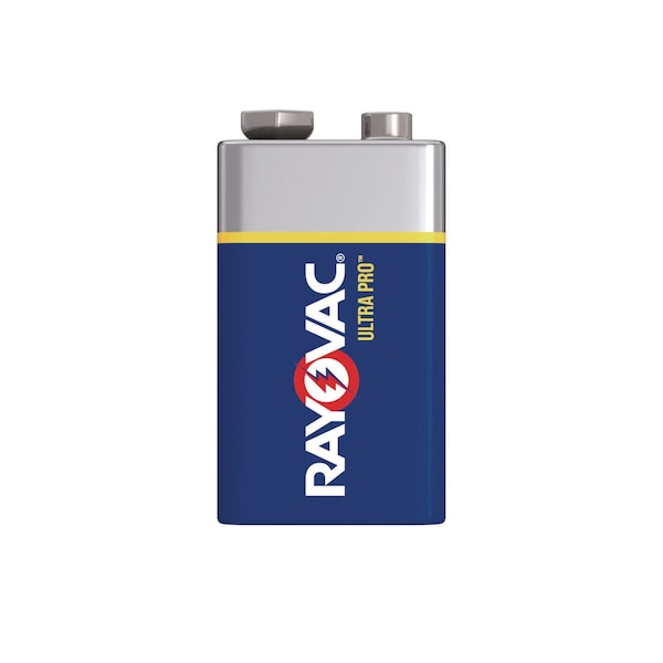 Rayovac Ultra Pro Alkaline Battery, 9V DC 9V DC 12 PK - AL9V-12PPJ