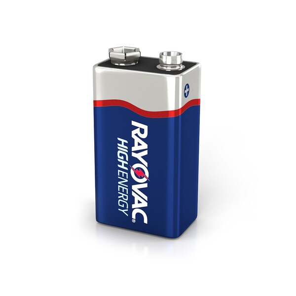 Rayovac Rayovac High Energy 9-Volt Alkaline Batteries 1 pk Carded - A1604-1TGENK.01