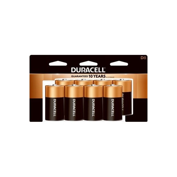 Duracell Alkaline Battery, D 1.5V DC 1 PK - MN13R8DWZ17