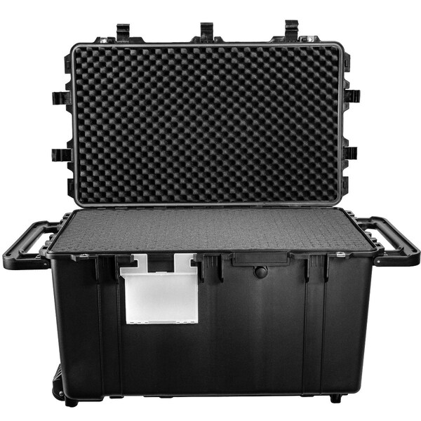 Eylar XXXL 32 inch Transport Roller Gear, Camera, Tools, Equipment Hard Case Waterproof w/Foam Black - SA00033