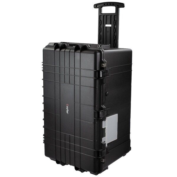 Eylar XXXL 32 inch Transport Roller Gear, Camera, Tools, Equipment Hard Case Waterproof w/Foam Black - SA00033