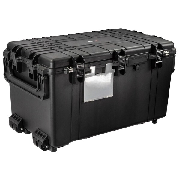 Eylar XXXL 32 inch Transport Roller Gear, Camera, Tools, Equipment Hard Case Waterproof w/Foam Black - SA00033