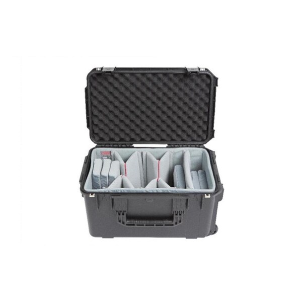 Fivegears iSeries 3i-2213-12 Case with Think Tank Designed Video Dividers, Black - FI3204526