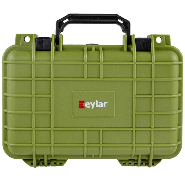Eylar Compact 11.6in Gear, Equipment, Camera Hard Case Waterproof with Foam Green - SA00010-GRN