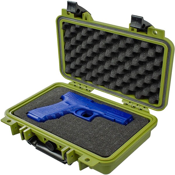 Eylar Compact 11.6in Gear, Equipment, Camera Hard Case Waterproof with Foam Green - SA00010-GRN