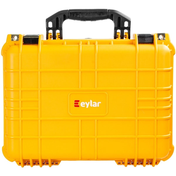 Eylar Standard 16in Gear, Equipment, Hard Camera Case Waterproof with Foam Yellow - SA00035-YLW