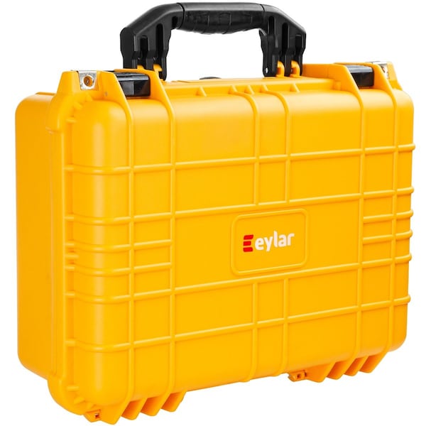 Eylar Standard 16in Gear, Equipment, Hard Camera Case Waterproof with Foam Yellow - SA00035-YLW