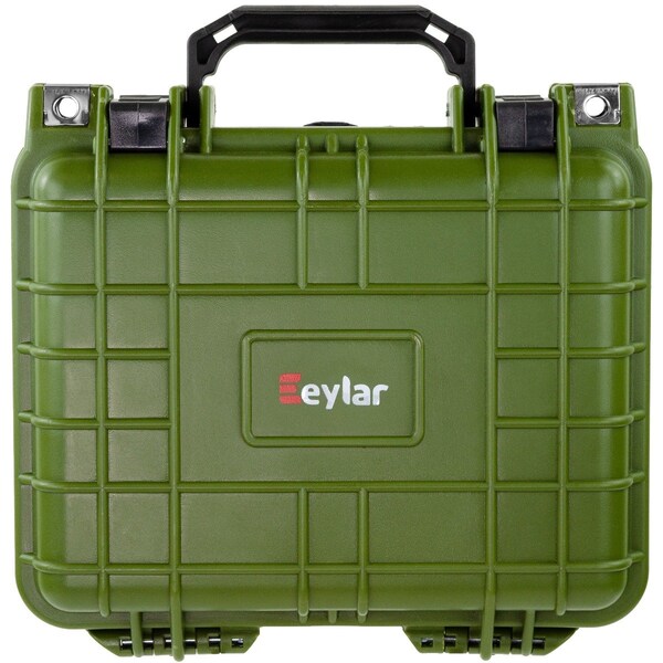 Eylar 10.62in Gear, Equipment, Hard Camera Case Waterproof with Foam Green - SA00022-GRN