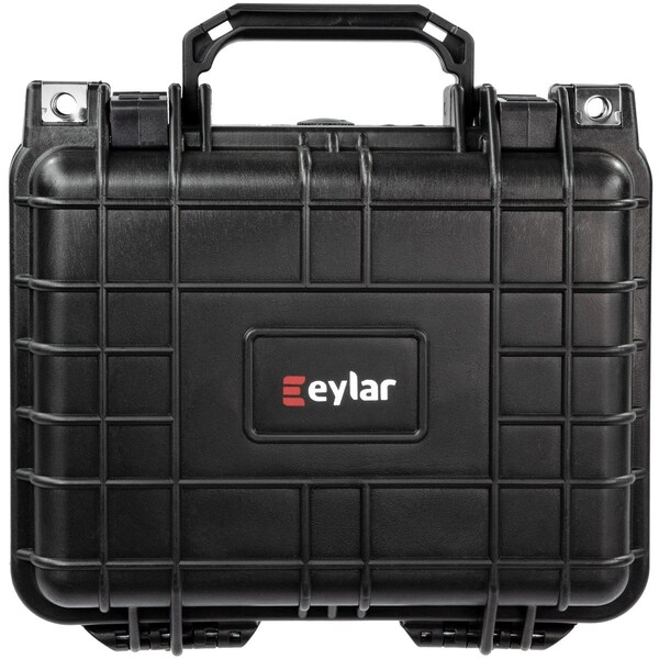 Eylar 10.62in Gear, Equipment, Hard Camera Case Waterproof with Foam Black - SA00022
