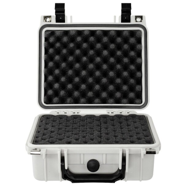 Eylar 10.62in Gear, Equipment, Hard Camera Case Waterproof with Foam White - SA00022-WHI