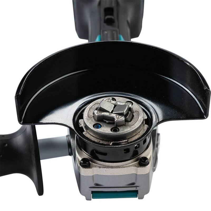 Makita 40V max XGT Amoladora Angular Inalámbrica sin escobillas de 5 pulgadas con interruptor de paleta X-LOCK y rueda de esmerilado de grano 36 X-LOCK de bonificación (Cantidad 25) - GAG13Z-E0043025