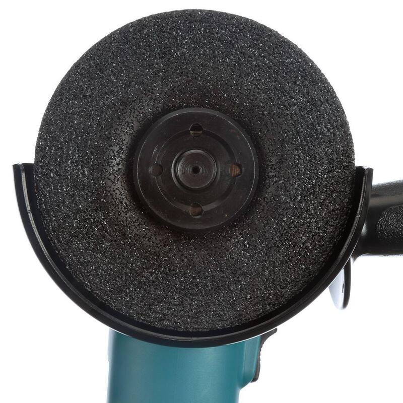 Amoladora angular compacta con cambio fácil de rueda de 4.5 pulgadas y hoja de diamante de borde turbo de 4.5 pulgadas - 9557NB-B-69696