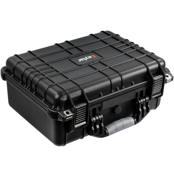 Eylar Standard 16in Gear, Equipment, Hard Camera Case Waterproof with Foam TSA Black - SA00035